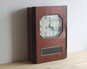 Vintage Soviet Pendulum Clock - Vintage Wall Clock - Mechanical Hanging Clock - Working Wall Clock - Wind up Clock - Wall Clock Jantar