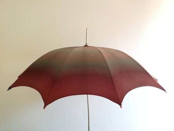 Vintage Woman Umbrella - Woman Parasol - Soviet Vi