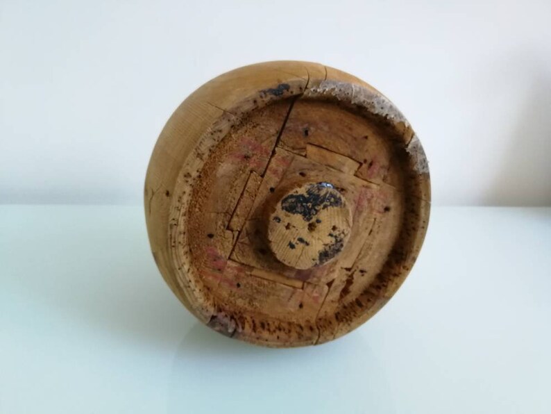 Puzzle Block Hat Soviet Hatmakers Tool Woman Hat Shape -Millinary Supply Wooden Hat Mold Woman Hat Form