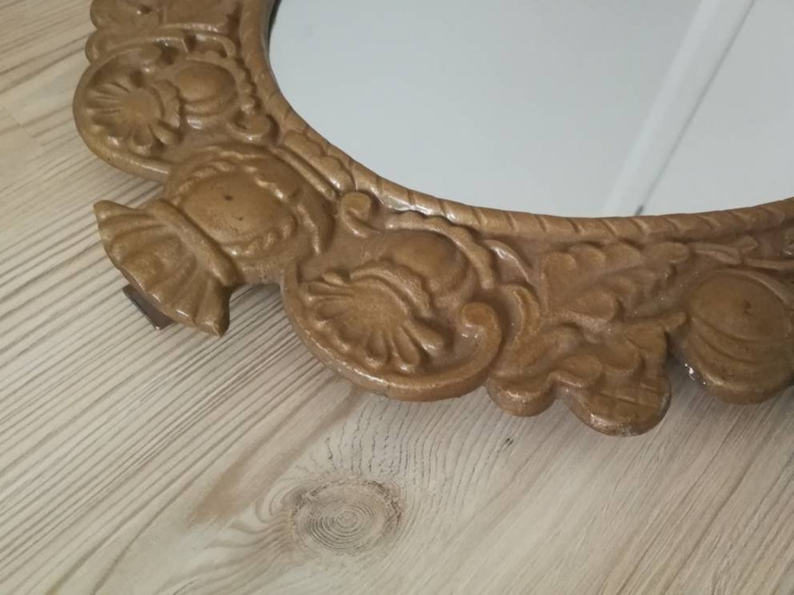 Sowjetischer Wandspiegel Rahmen Rustikaler Wanddekor | Etsy