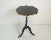 Vintage Wooden Flower Stand - Flower Pedestal -Wooden Plant Base - Pedestal Stool - Tripod Stand - Mid Century Furniture