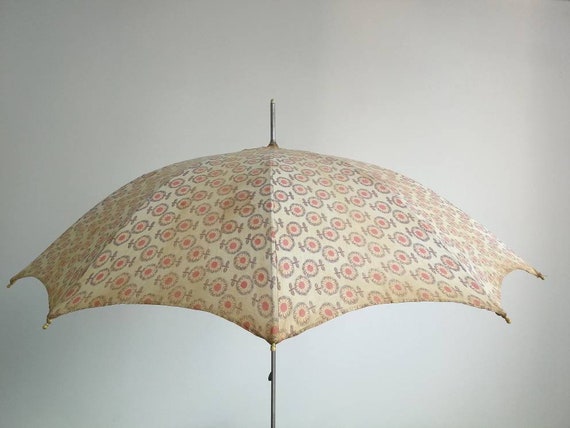 Vintage Woman Umbrella - Woman Parasol - Soviet Vi