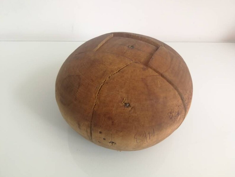 Puzzle Block Hat Soviet Hatmakers Tool Woman Hat Shape -Millinary Supply Wooden Hat Mold Woman Hat Form