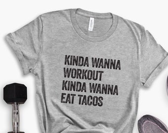 Grappig tacoshirt | Trainingsshirt | Gym t-shirt | Taco Dinsdag | Grappig gymshirt | Hefshirt | Motivatie voor de sportschool | Pompdeksel