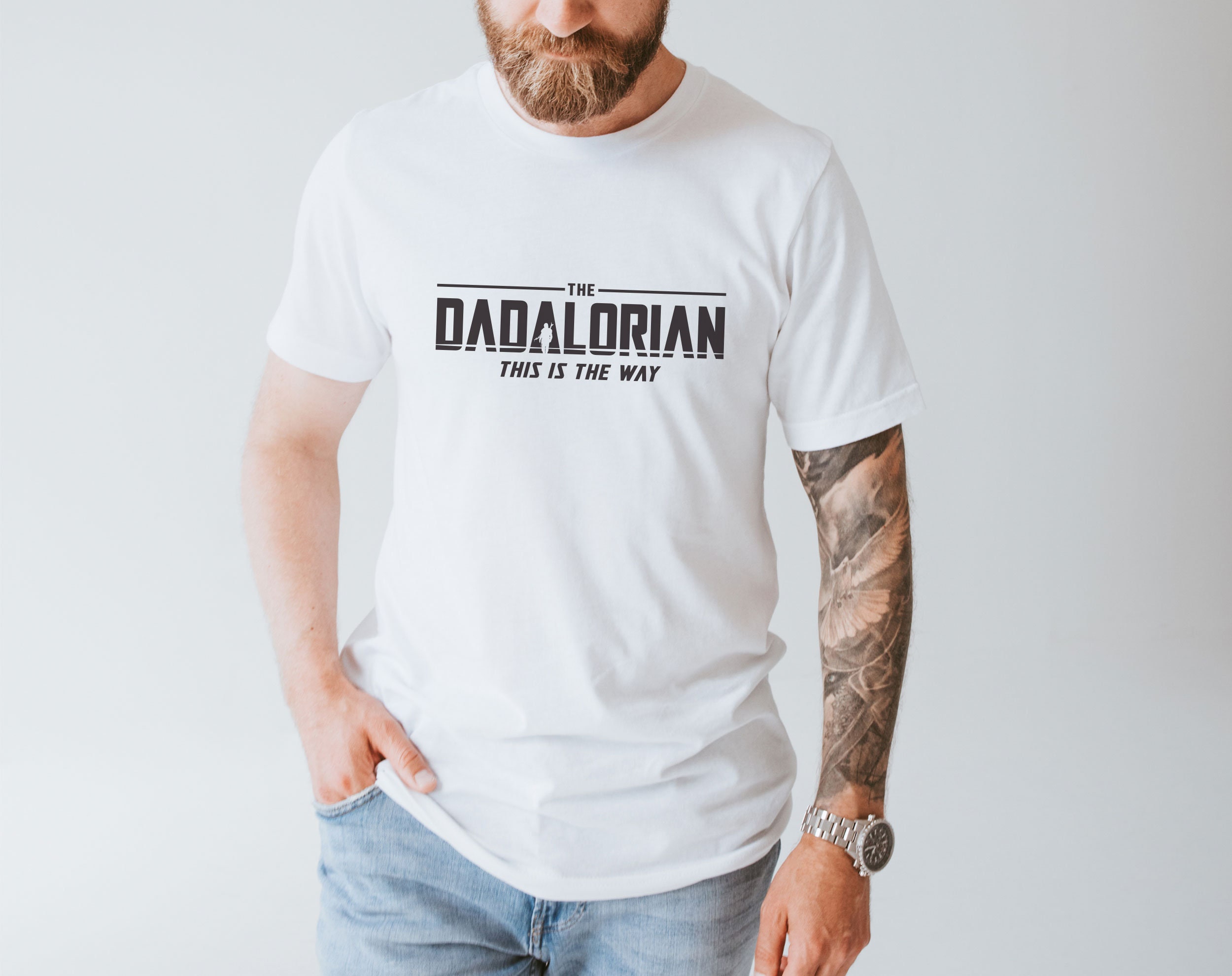 Dadalorian Funny Dad Shirt New Dad Shirt Father's Day - Etsy