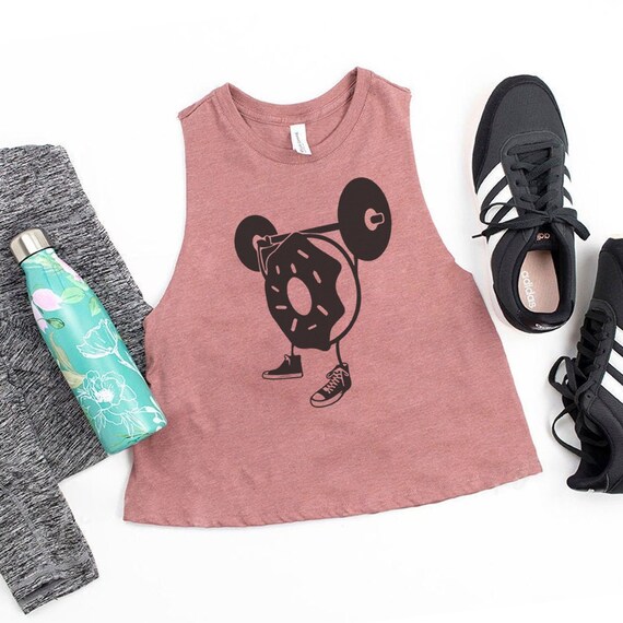 Women Funny Workout Tank Crossfit Shirt 