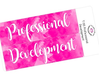 T135 || Watercolor Professional Development Full Day Stickers