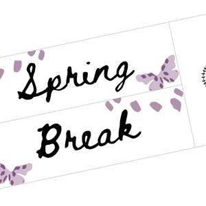 SP24 || Splatter Spring Break Full Day Stickers
