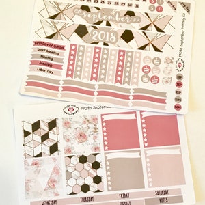 PP09 || September Marble Plum Paper Teacher Kit