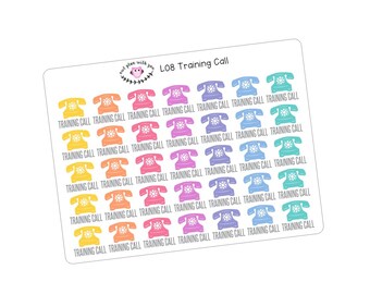 L08 || Training Call Stickers