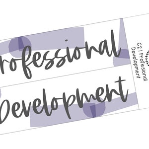 C21 || Craft Paper Professional Development Full Day Stickers
