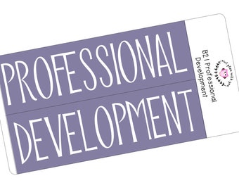B21 || Basic Professional Development Full Day Stickers