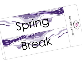 G24 || Geode Spring Break Full Day Stickers