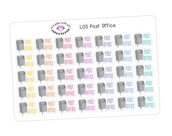 L05 || Post Office Stickers