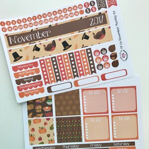 PP11 || November Thanksgiving Plum Paper Teacher Kit