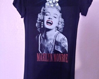 marilyn monroe t shirt dress Marilyn Monroe Dress Photo T-Shirt, Large