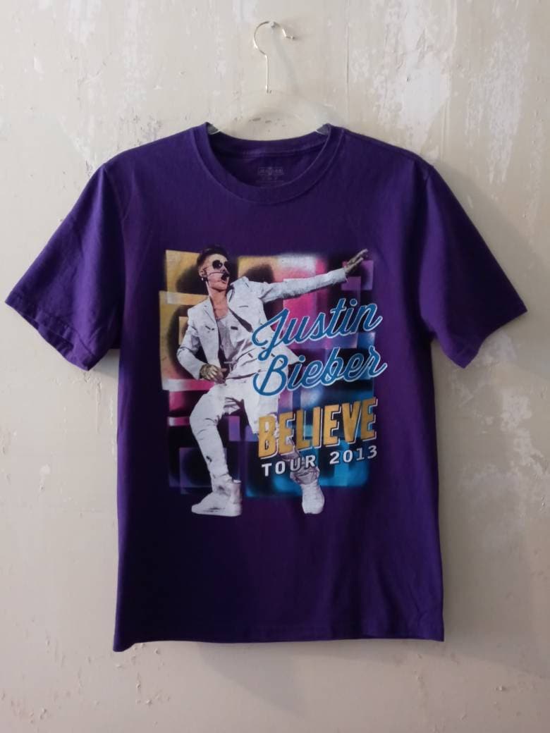 Justin Bieber Believe Tour Shirt - Etsy