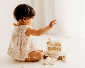 MariBaby lace baby outfit for special occasions, 1st birthday, christening, wedding, US duty prepaid