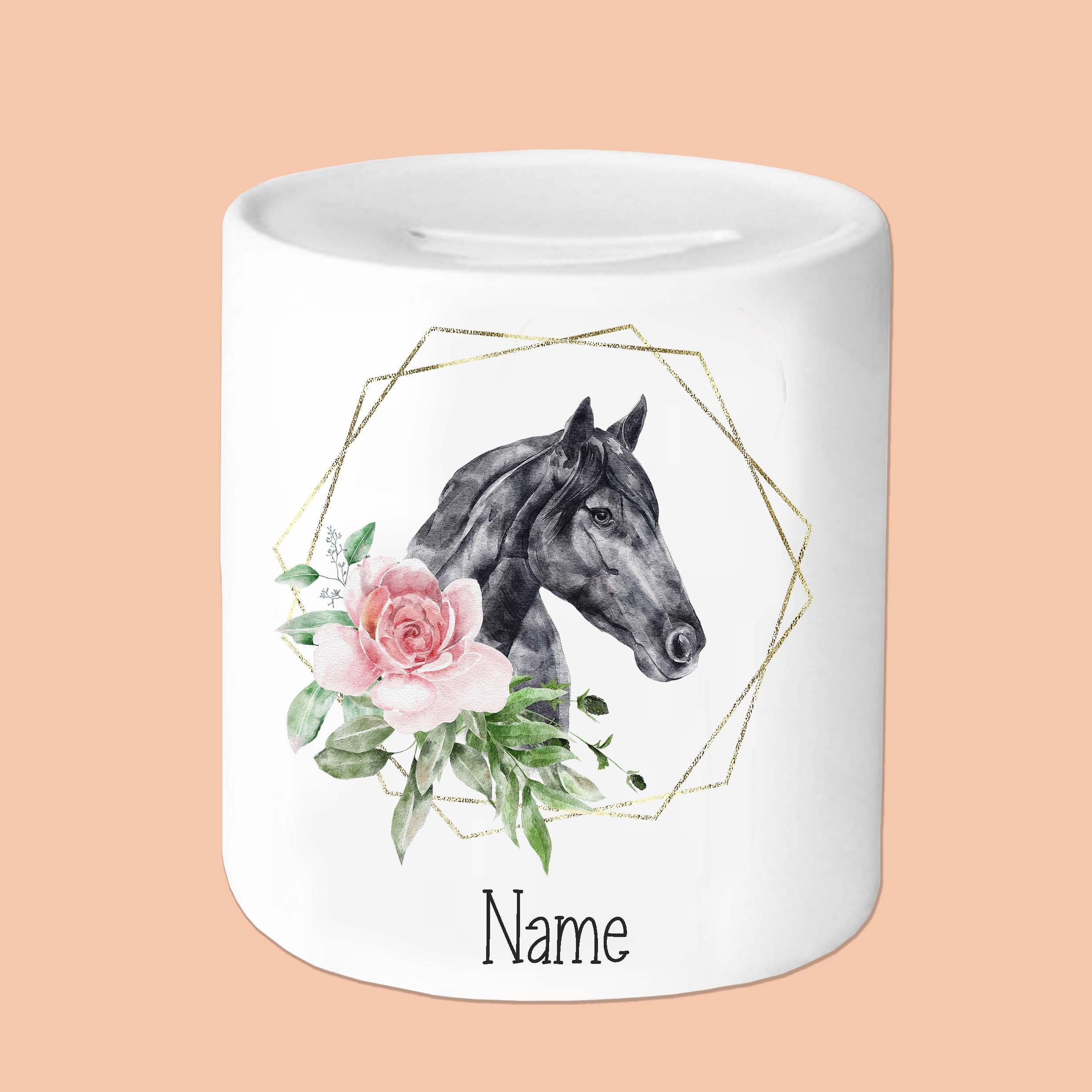 Personalised Horse Money Box 11oz Money Box gifts for Etsy