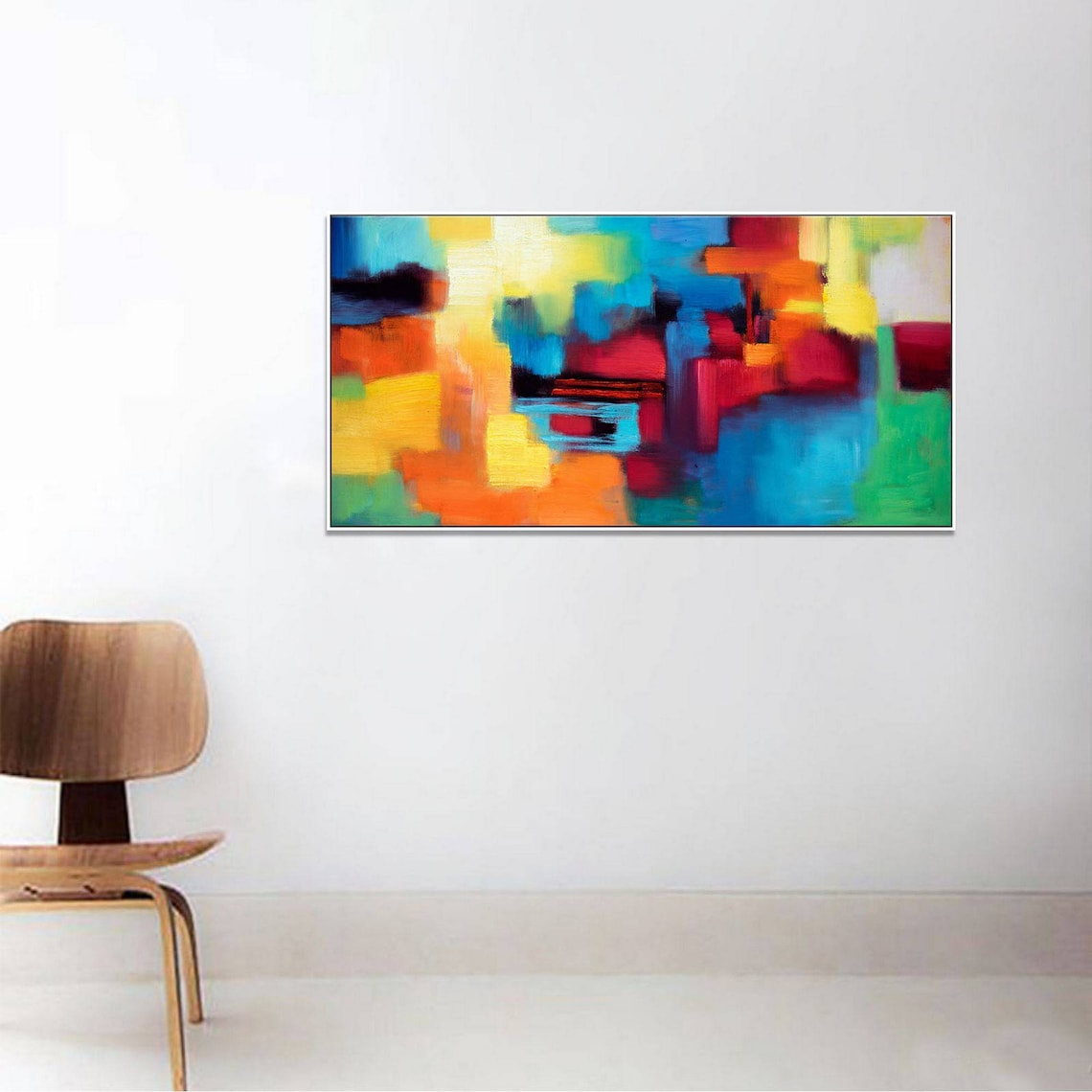 Original Abstract Art Modern Wall Art Abstract Oil Painting - Etsy