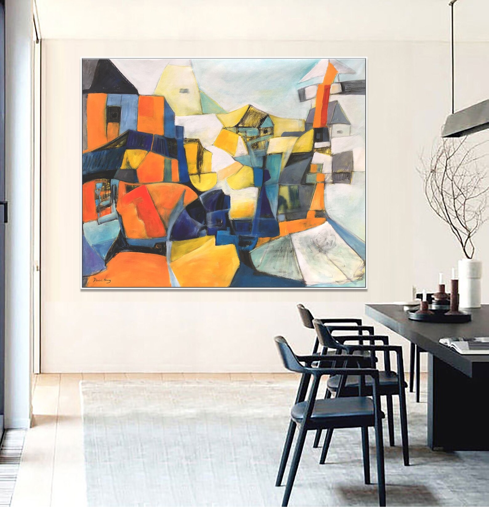 Large Abstract Wall Art Living Room Art Modern Painting Oil - Etsy