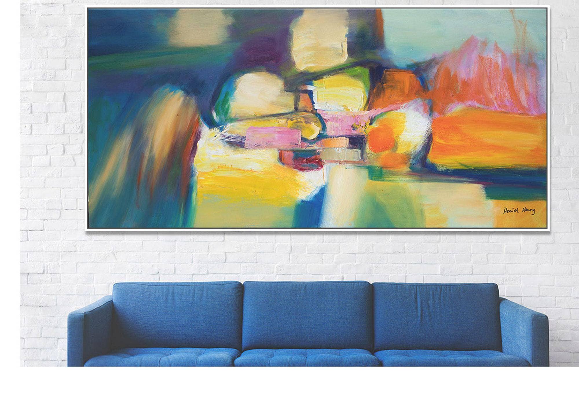 Original Oil Painting Living Room Art Contemporary Wall Art | Etsy