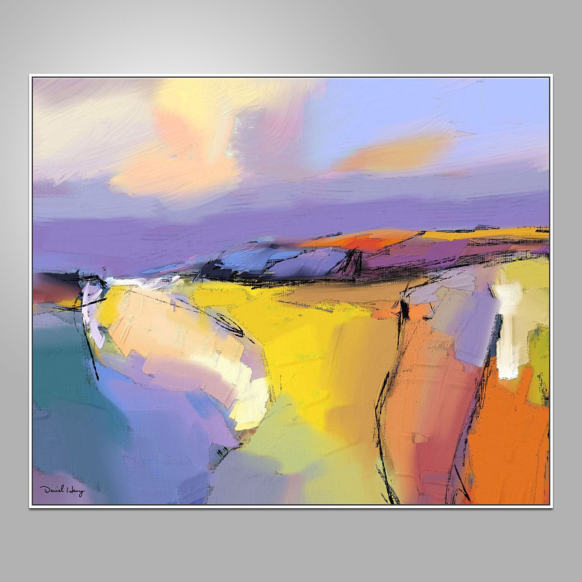 Abstract Paintings Of Landscape