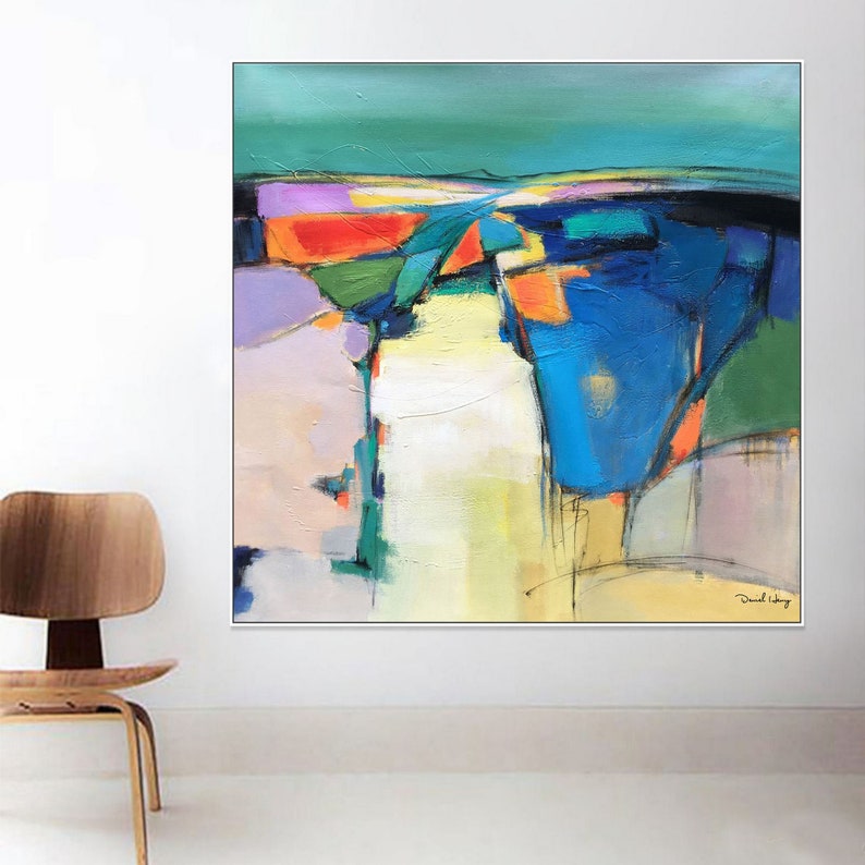 Minimalism Abstract Oil Painting Extra Large Wall Art - Etsy