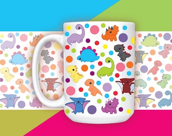 15 oz. Dino Mug