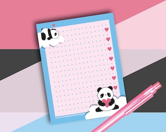 Panda Notepad 30 sheets
