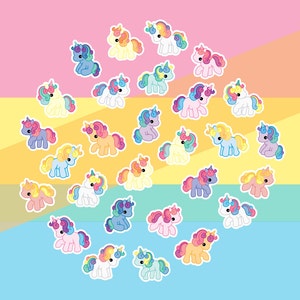 Unicorn stickers pack of 28