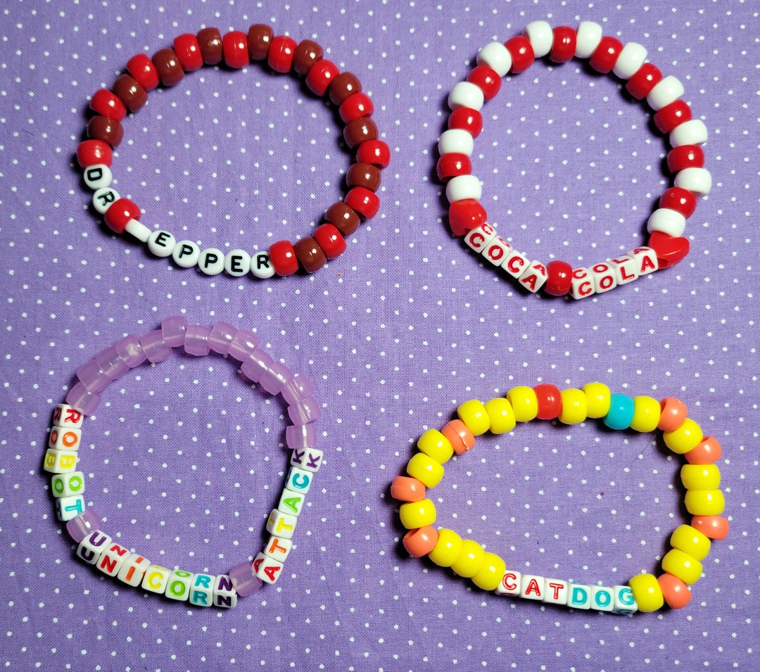 Single Kandi Bracelet Various Styles to Choose From Etsy