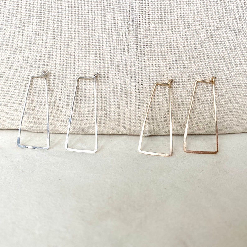 trapezoid hoops image 2