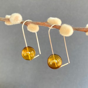 blown glass globe drop