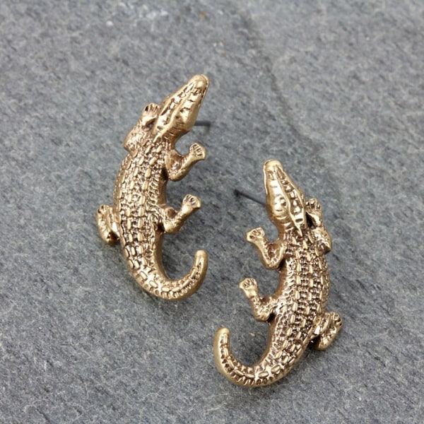 Jewelry Alligator Post Earrings