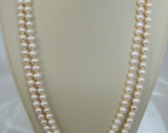 8mm 50" Cultured Freshwater Pearl Necklace