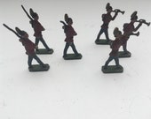 Vintage British Lead Soldiers (x6)