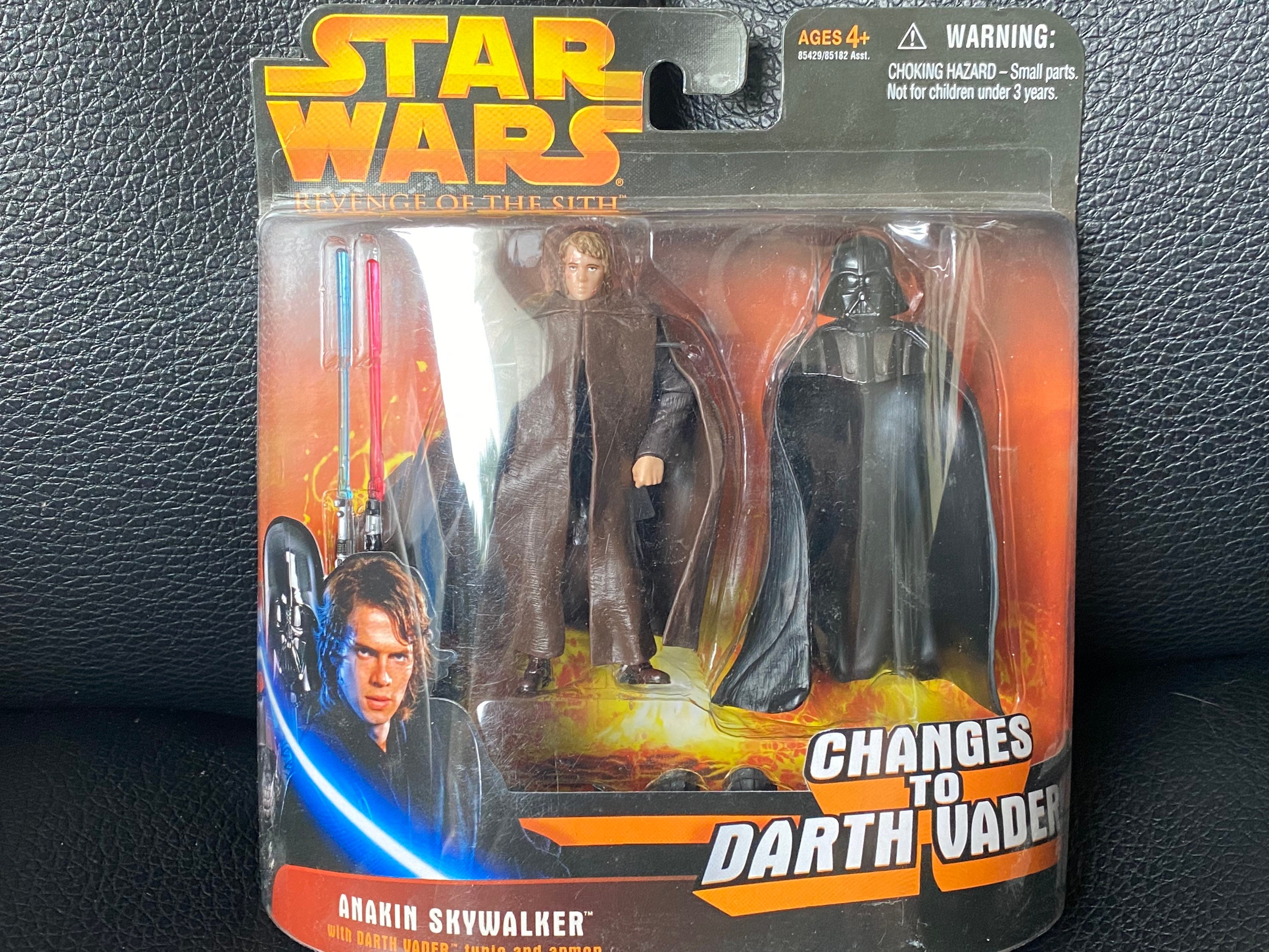 Star Wars Revenge of the Sith Anakin Skywalker that changes into Darth Vader