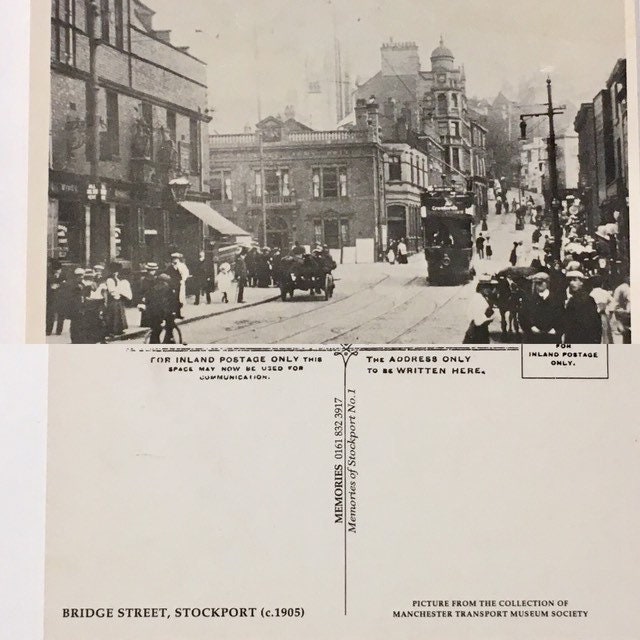 Vintage British Postcards depicting Stockport and Merseyside England ...