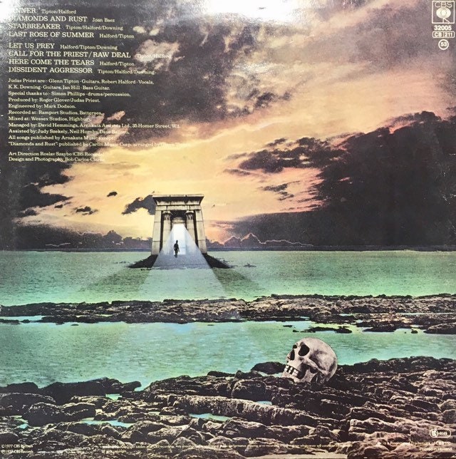 Vintage Judas Priest Sin After Sin Vinyl Album