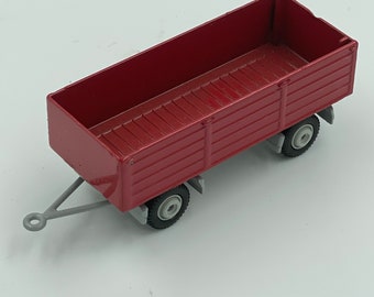 Free Shipping Vintage EFSI Red Open Trailer new old stock 1/87 (F2)