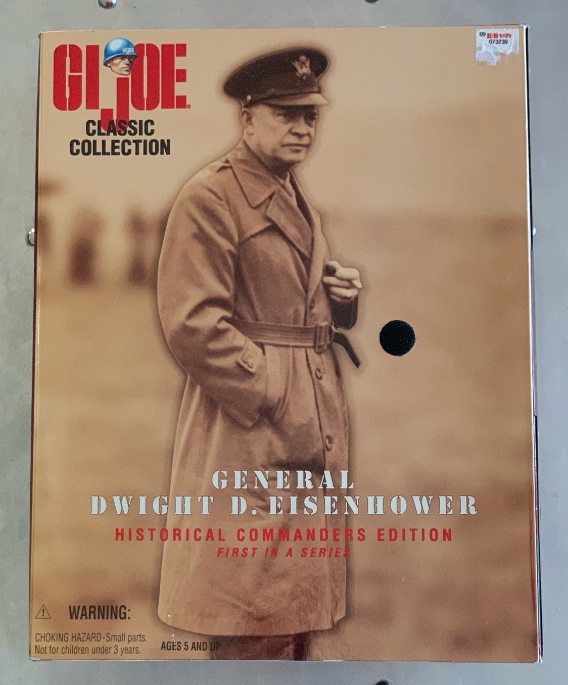 G.I. Joe Classic Collection 12 General Dwight Eisenhower Figure 1997 New Untouched in box