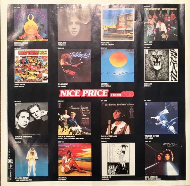 Vintage Judas Priest Sin After Sin Vinyl Album