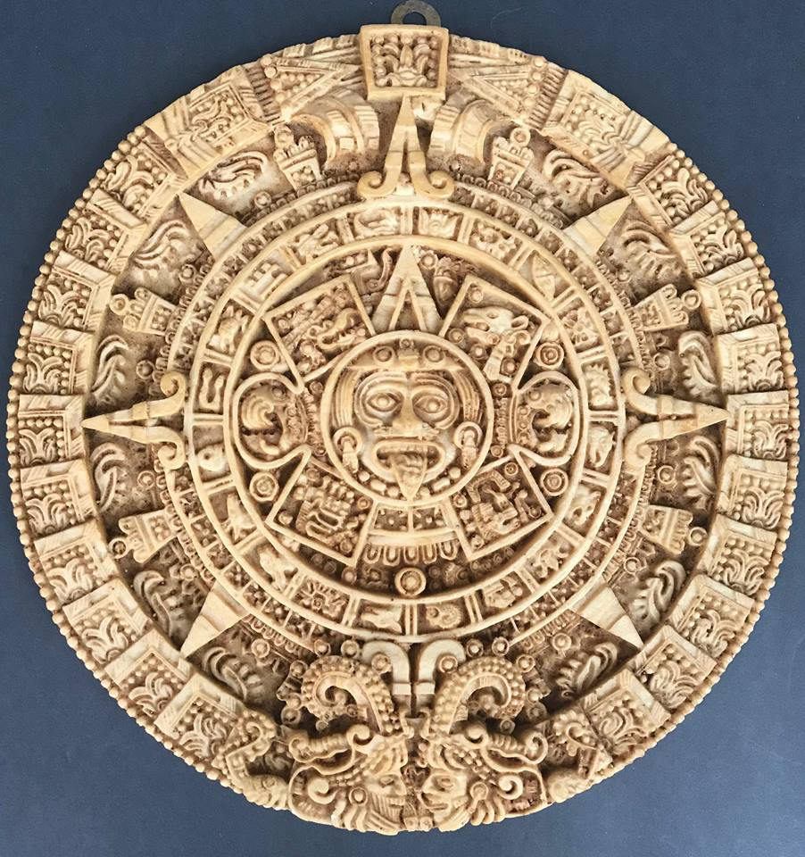 Reproduction Aztec Solar Calendar