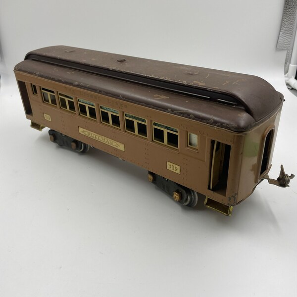 Free Shipping USA Only Vintage Lionel Pullman 309 Car Pre-War Standard Gauge (E6)