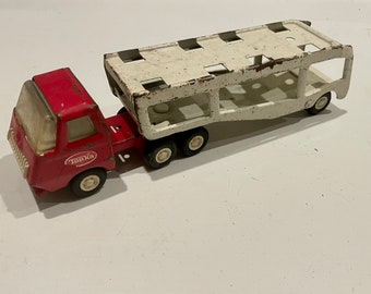 Vintage Tonka Mini Red and White Carrier (C3)