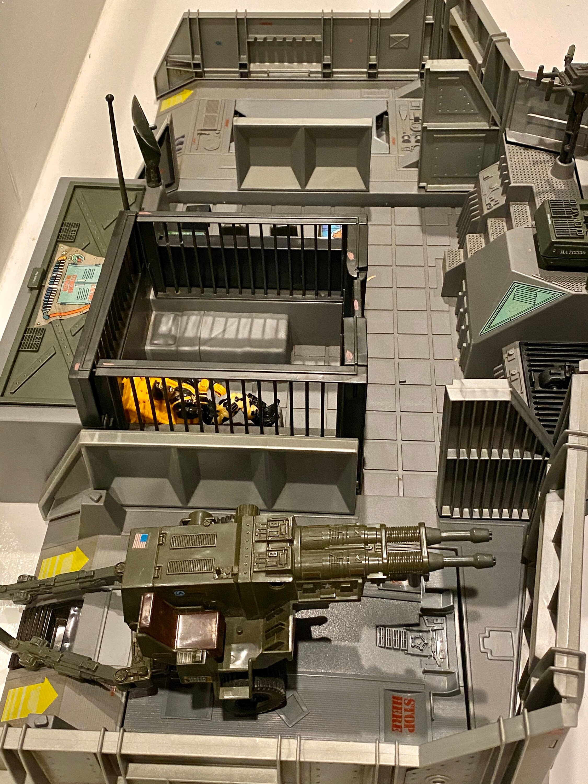 Ships Jan 2021 Vintage G.I. Joe 1983 Headquarters Command Etsy