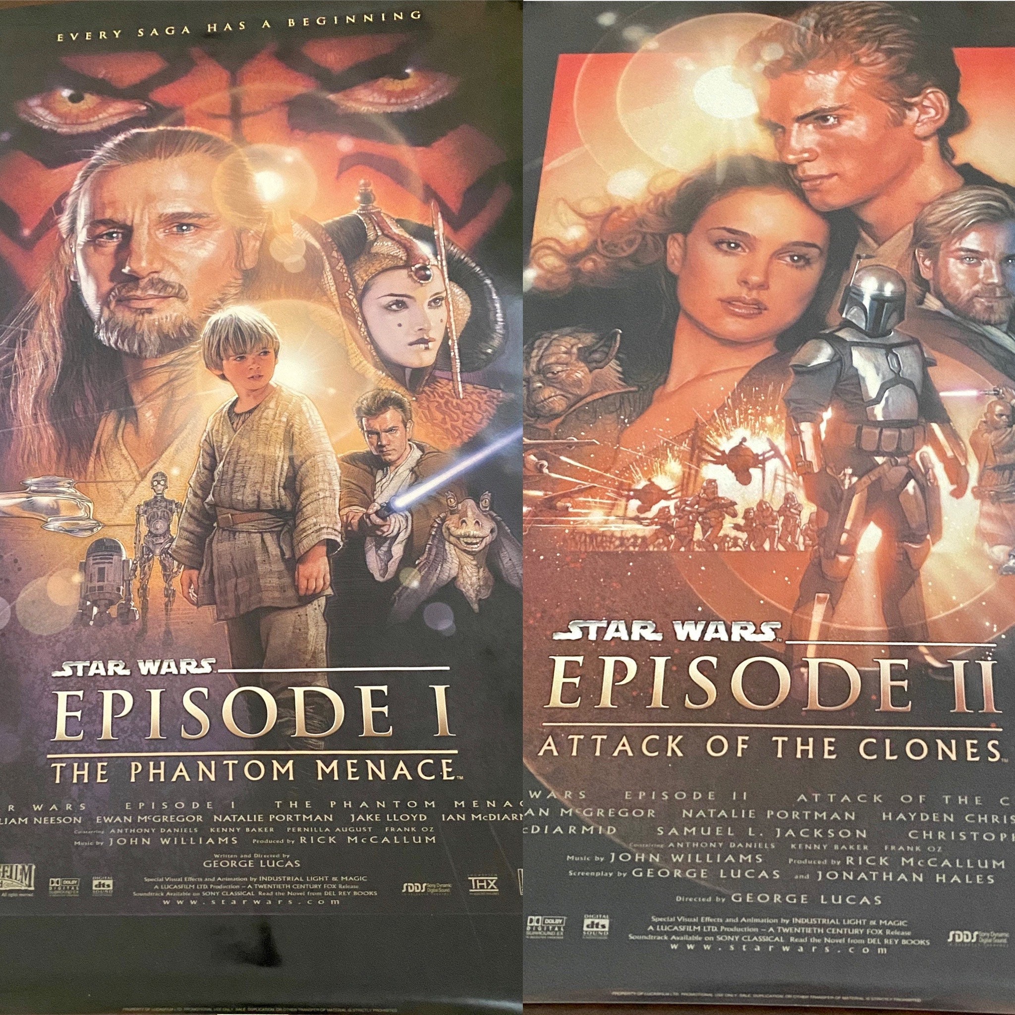 Star Wars Episode 1 Movie Poster