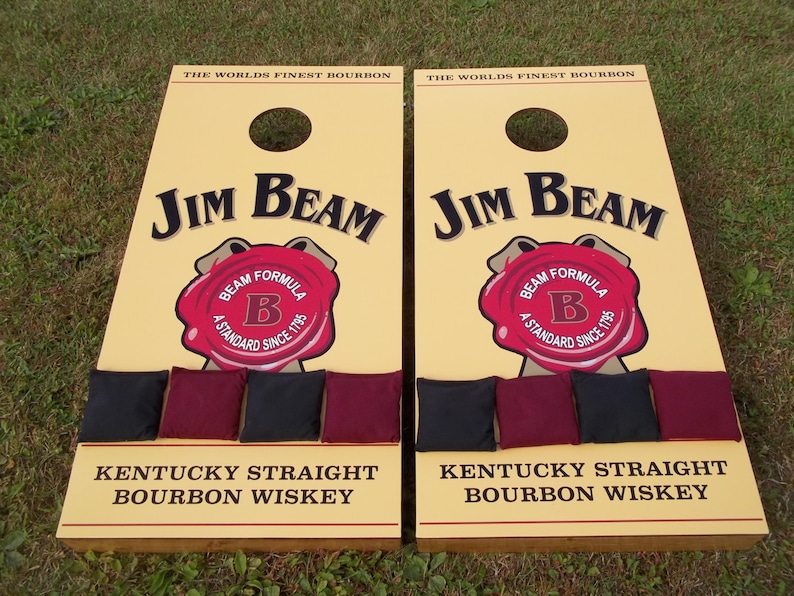 Bean Bag Toss Game Jim Beam Corn Hole Boards