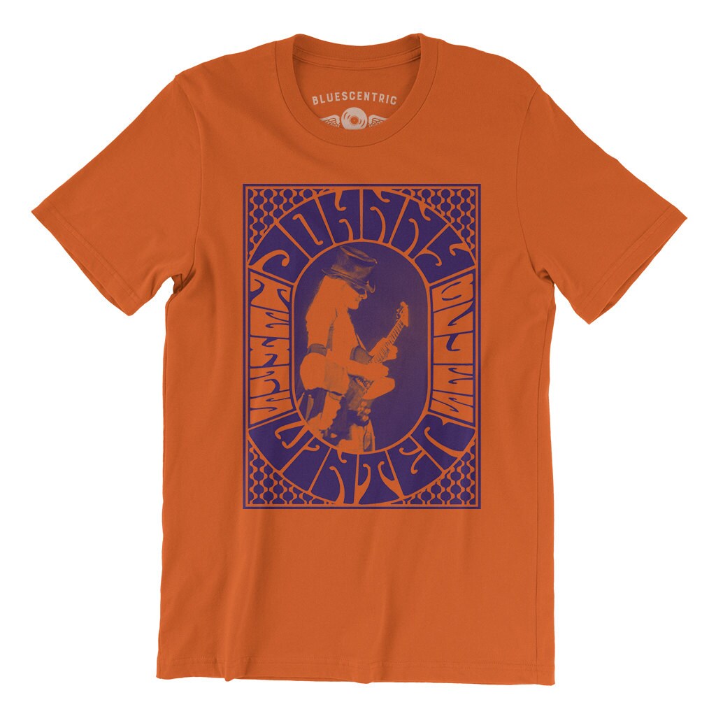 johnny winter tee shirts
